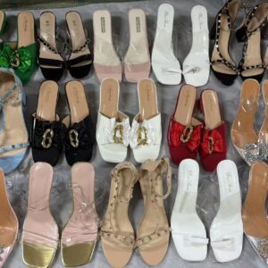 Women's Mixed Heels Lot | Assorted Styles & Sizes (35-43) | Leftover Stock
