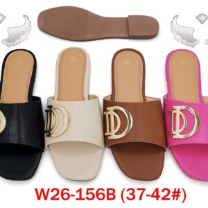 MOQ50pairs  W26-156B (Size 37-42) Mix Color and Size OPP Package