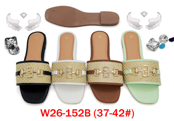 MOQ50pairs W26-152B (Size 37-42) Mix Color and Size OPP Package