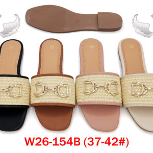 MOQ50pairs W26-154B (Size 37-42) Mix Color and Size OPP Package