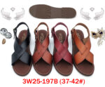 MOQ50pairs 3W25-197B (Size 37-42) Mix Color and Size OPP Package