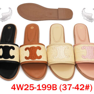 MOQ50pairs 4W25-199B (Size 37-42) Mix Color and Size OPP Package
