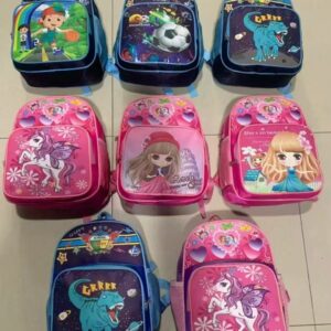 MOQ100pcs School Bag Mixed Design for Boys and girls