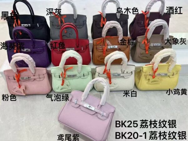 MOQ10pcs 20cm 25cm 30cm No Logo No Box Ladies Handbag