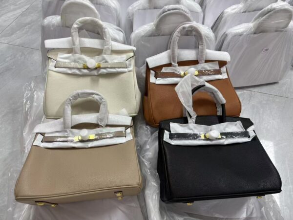 MOQ10pcs 20cm 25cm 30cm No Logo No Box Ladies Handbag