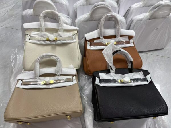 MOQ10pcs 20cm 25cm 30cm No Logo No Box Ladies Handbag