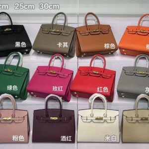 MOQ10pc 20cm 25cm 30cm No Logo No Box Ladies Handbag