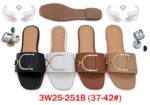 MOQ50pairs 3W25-251B (Size 37-42) Mix Color and Size OPP Package