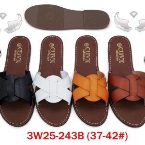 MOQ50pairs 3W25-243B (Size 37-42) Mix Color and Size OPP Package
