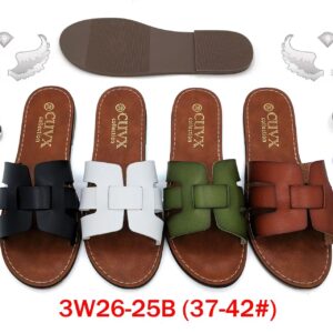 MOQ50pairs 3W26-25B (Size 37-42) Mix Color and Size OPP Package