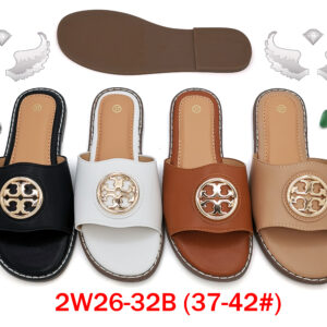 MOQ50pairs 2W26-32B (Size 37-42) Mix Color and Size OPP Package