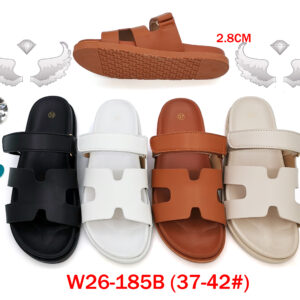 MOQ36pairs W26-185B (Size 37-42) Mix Color and Size OPP Package
