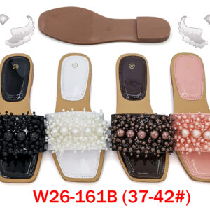 MOQ50pairs W26-161B (Size 37-42) Mix Color and Size OPP Package
