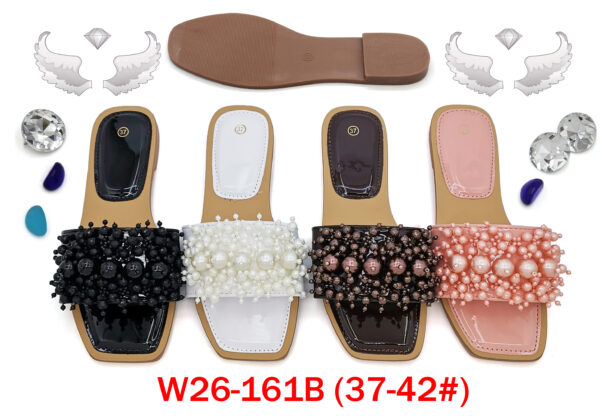 MOQ50pairs W26-161B (Size 37-42) Mix Color and Size OPP Package