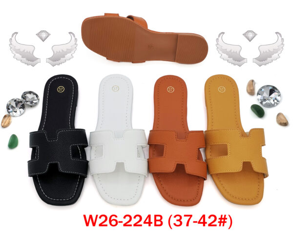 MOQ50pairs W26-224B (Size 37-42) Mix Color and Size OPP Package