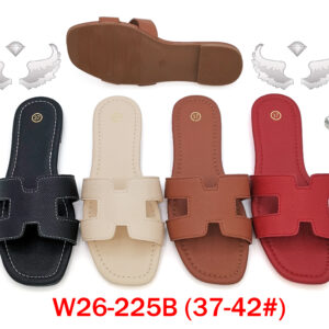 MOQ50pairs W26-225B (Size 37-42) Mix Color and Size OPP Package