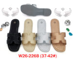 MOQ50pairs W26-226B (Size 37-42) Mix Color and Size OPP Package