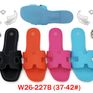 MOQ50pairs W26-227B (Size 37-42) Mix Color and Size OPP Package