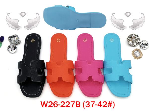 MOQ50pairs W26-227B (Size 37-42) Mix Color and Size OPP Package