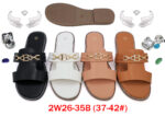 MOQ50pairs 2W26-35B (Size 37-42) Mix Color and Size OPP Package