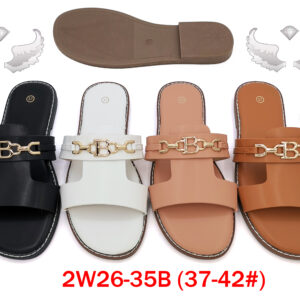 MOQ50pairs 2W26-35B (Size 37-42) Mix Color and Size OPP Package