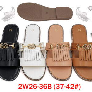MOQ50pairs 2W26-36B (Size 37-42) Mix Color and Size OPP Package