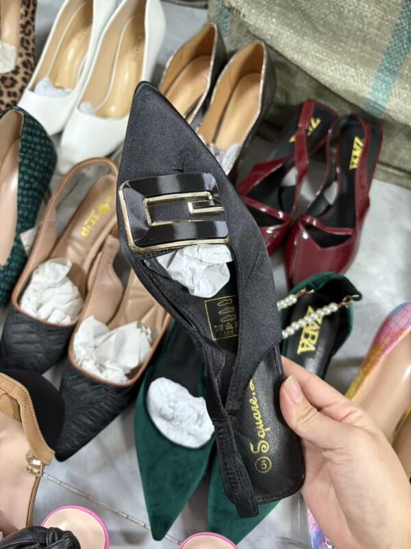 MOQ100pairs Women's Mixed Heels Lot | Assorted Styles & Sizes (35-43) | Leftover Stock